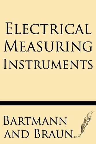 Cover image for Electrical Measuring Instruments