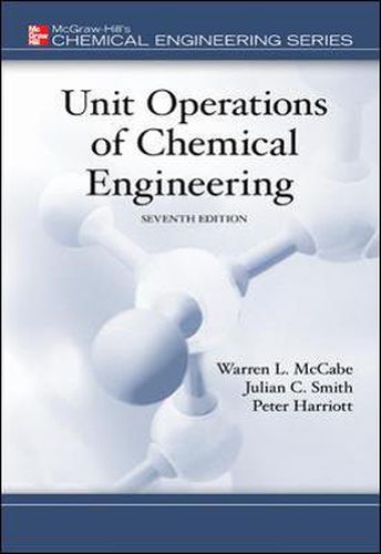 Cover image for Unit Operations of Chemical Engineering