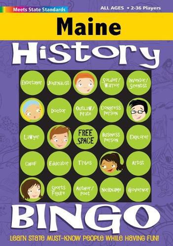 Cover image for Maine History Bingo Game