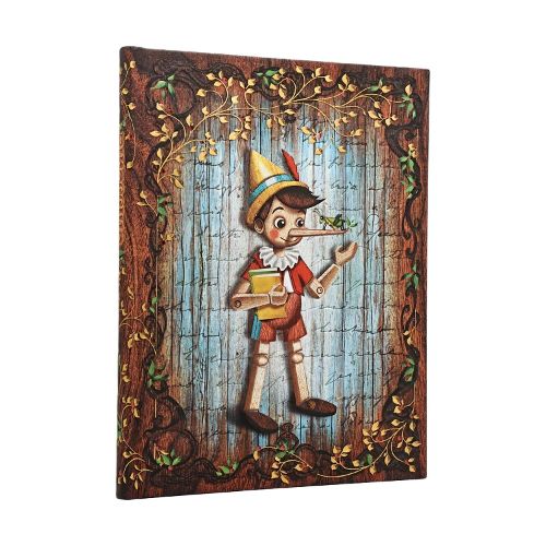 Cover image for Carlo Collodi, Pinocchio (Fairy Tale Collection) Ultra Unlined Hardcover Journal (Elastic Band Closure)