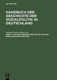 Cover image for Von Der Vorindustriellen Zeit Bis Zum Ende Des Dritten Reiches