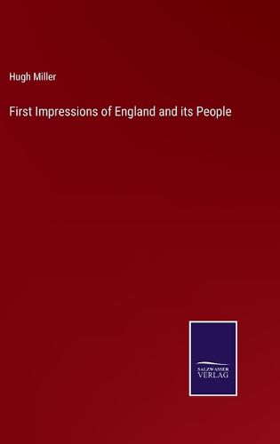 Cover image for First Impressions of England and its People