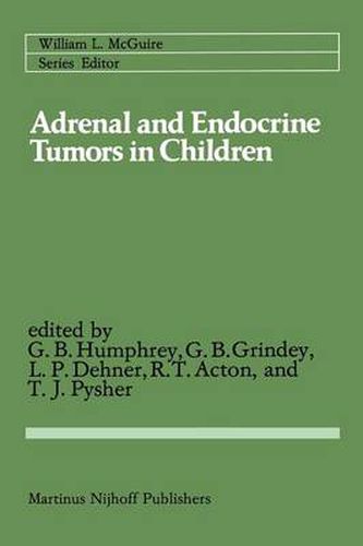 Cover image for Adrenal and Endocrine Tumors in Children: Adrenal Cortical Carcinoma and Multiple Endocrine Neoplasia