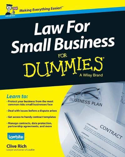 Cover image for Law for Small Business For Dummies - UK