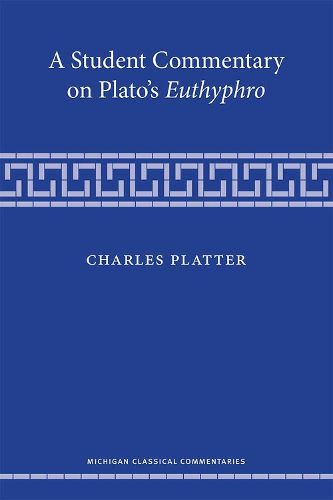 Cover image for A Student Commentary on Plato's Euthyphro