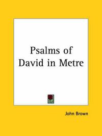 Cover image for Psalms of David in Metre (1822)