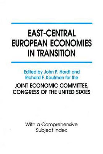 East-Central European Economies in Transition