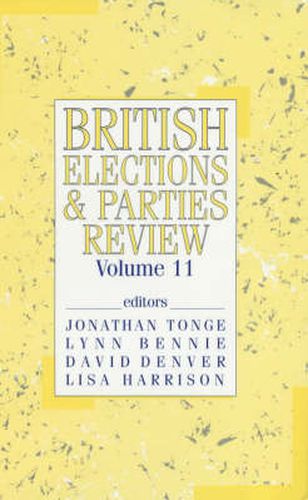 Cover image for British Elections & Parties Review