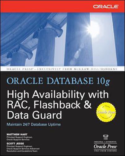 Cover image for Oracle Database 10g High Availability with RAC, Flashback & Data Guard