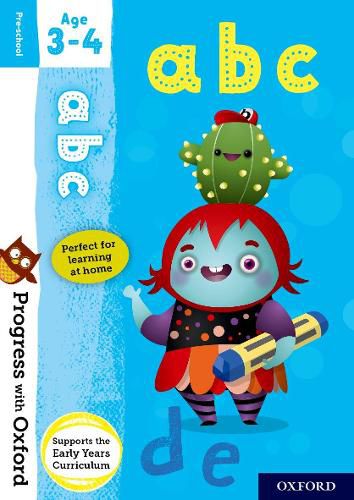 Cover image for Progress with Oxford: ABC Age 3-4