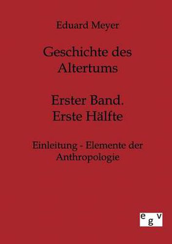 Cover image for Geschichte des Altertums