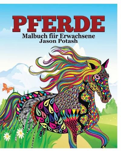 Cover image for Pferde Malbuch fur Erwachsene