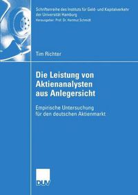 Cover image for Die Leistung von Aktienanalysten aus Anlegersicht