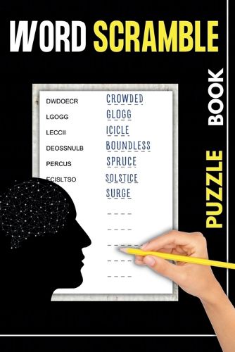 Cover image for Word Scramble Puzzle Book