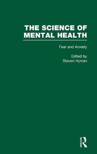 Cover image for Fear and Anxiety: The Science of Mental Health