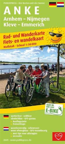 Cover image for ANKE, cycling and hiking map 1:50,000