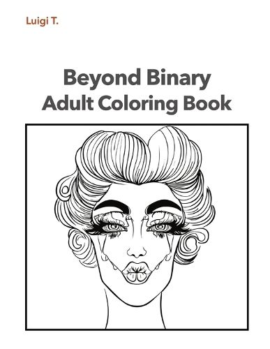 Cover image for Beyond Binary Adult Coloring Book