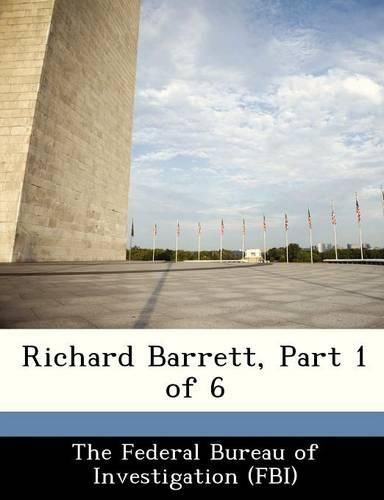 Cover image for Richard Barrett, Part 1 of 6