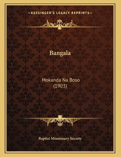 Cover image for Bangala: Mokanda Na Boso (1903)