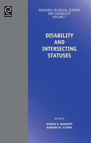 Cover image for Disability and Intersecting Statuses