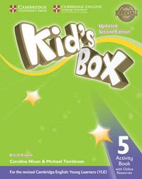 Cover image for Kid's Box Level 5 Activity Book with Online Resources British English