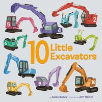 Cover image for 10 Little Excavators