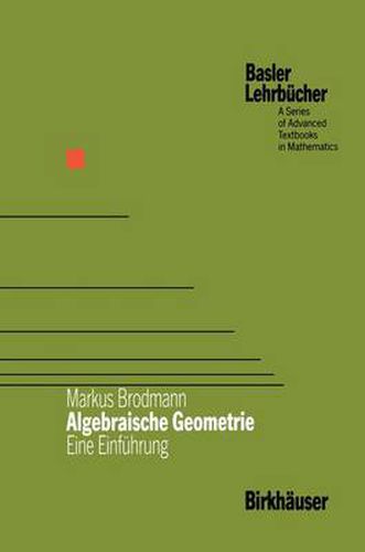 Cover image for Algebraische Geometrie - Eine Einfuhrung