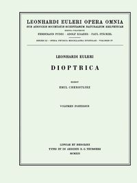 Cover image for Dioptrica 2nd part