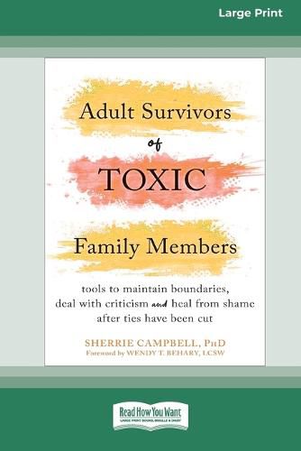 Cover image for Adult Survivors of Toxic Family Members