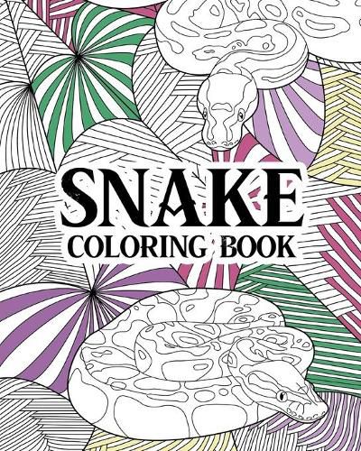 Cover image for Snake Coloring Book