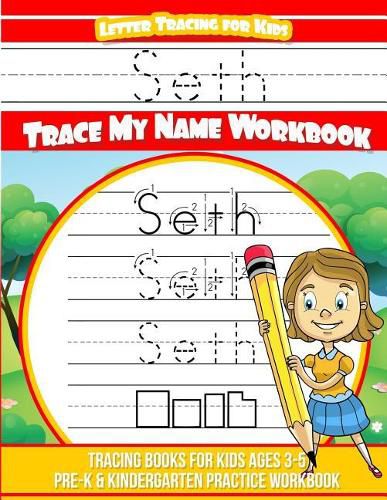 Seth Letter Tracing for Kids Trace my Name Workbook Tracing Books for