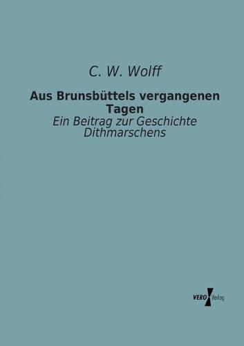 Cover image for Aus Brunsbuttels vergangenen Tagen: Ein Beitrag zur Geschichte Dithmarschens