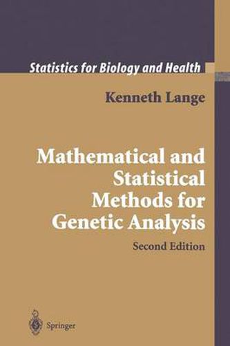 Cover image for Mathematical and Statistical Methods for Genetic Analysis