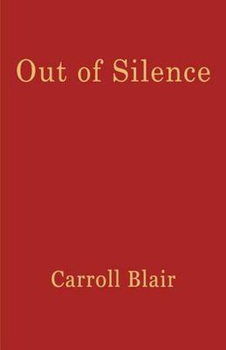 Cover image for Out of Silence