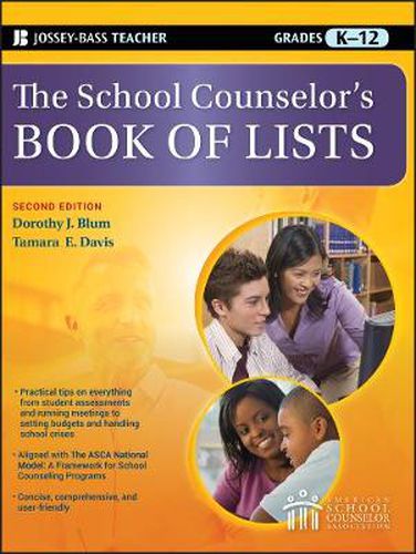 Cover image for The School Counselor's Book of Lists