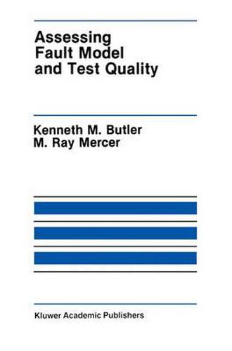 Cover image for Assessing Fault Model and Test Quality