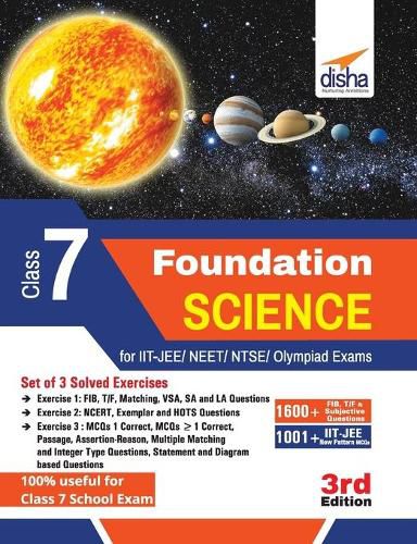 Cover image for Foundation Science for IIT-JEE/ NEET/ NTSE/ Olympiad Class 7 - 3rd Edition