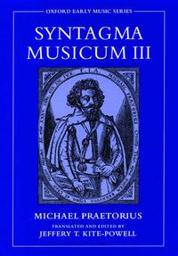 Cover image for Syntagma Musicum III