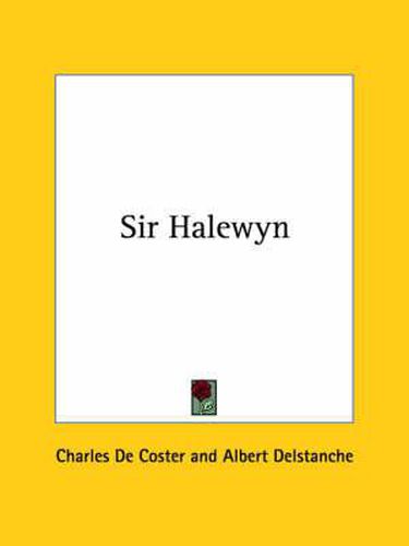 Cover image for Sir Halewyn