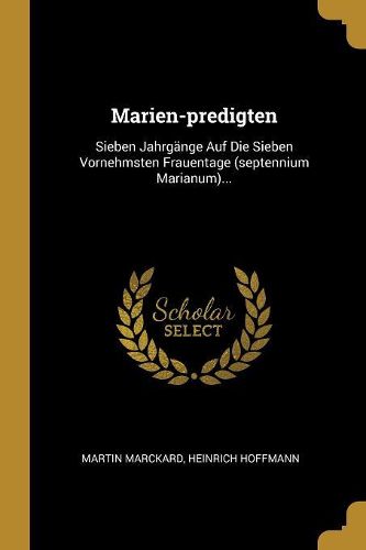 Cover image for Marien-predigten