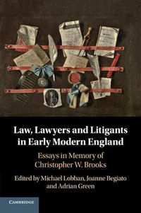 Cover image for Law, Lawyers and Litigants in Early Modern England: Essays in Memory of Christopher W. Brooks