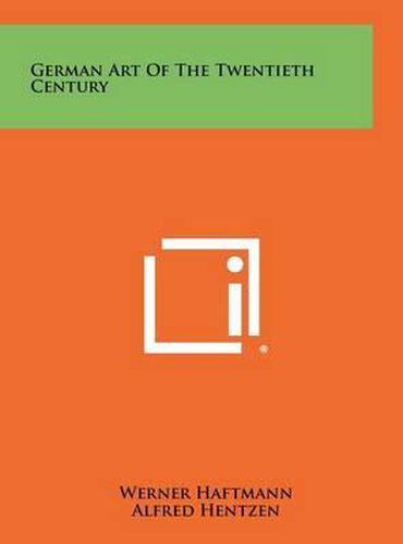 Cover image for German Art of the Twentieth Century