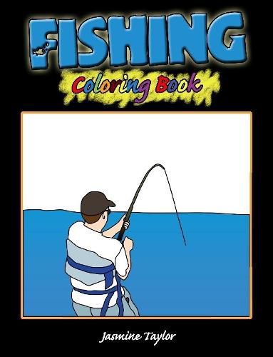 Cover image for Fishing Coloring Book