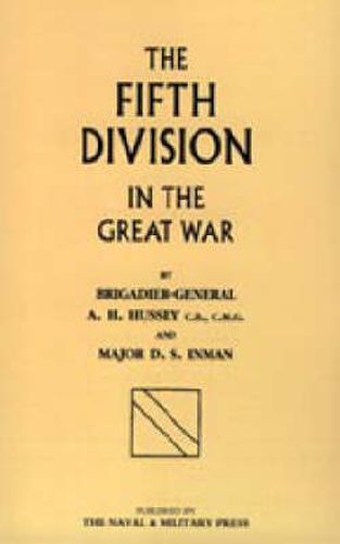 Cover image for Fifth Division in the Great War