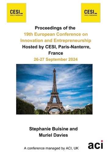 Cover image for ECIE 2024-Proceedings of the 19th European Conference on Innovation and Entrepreneurship