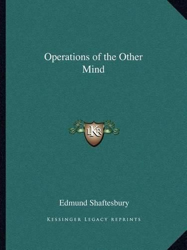 Operations of the Other Mind