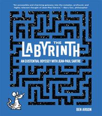 Cover image for The Labyrinth: An Existential Odyssey with Jean-Paul Sartre
