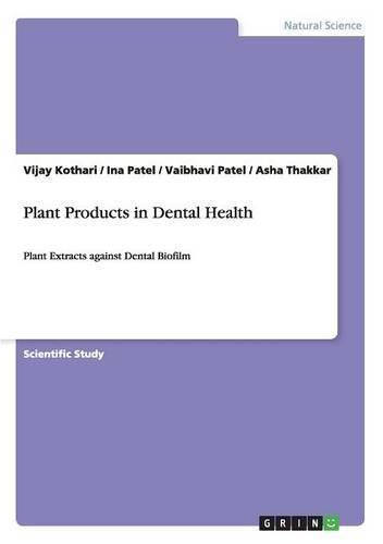 Cover image for Plant Products in Dental Health