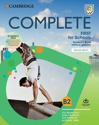 Cover image for Complete First for Schools Student's Book Pack (SB wo Answers w Online Practice and WB wo Answers w Audio Download)