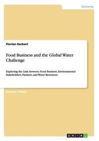 Cover image for Food Business and the Global Water Challenge